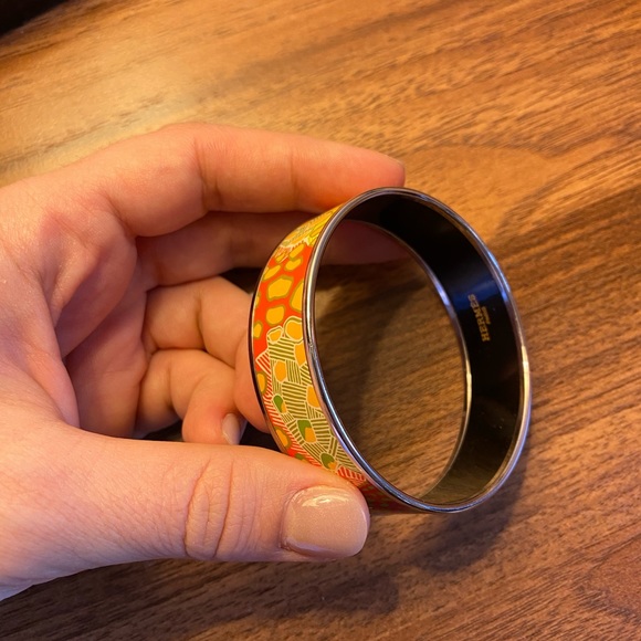 100% authentic Hermès enamel bangle - Picture 2 of 7